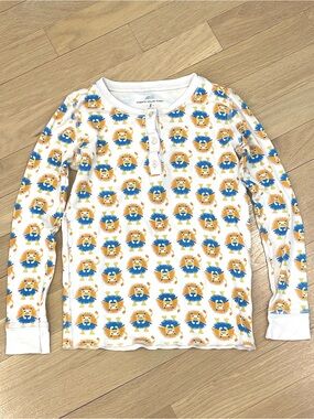 Roller Rabbit Lion PJ Top Size 8